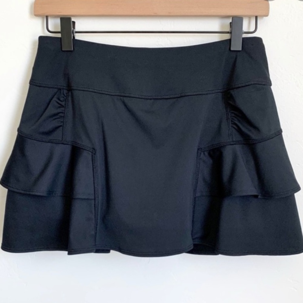 Black Athleta Tennis Skirt